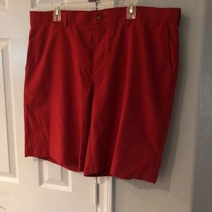 Mens PGA Tour Red Golf or Sports Shorts